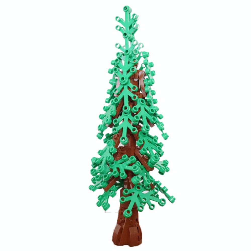 MOC City Street Scene Plant Model Sets Forest Assemble Building Block Park Jungle Assemble Bricks Toys