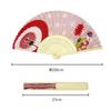 Kyosuke Silk Openwork with Maiko Fan, Pattern, Pouch, Design, Pink, K-123