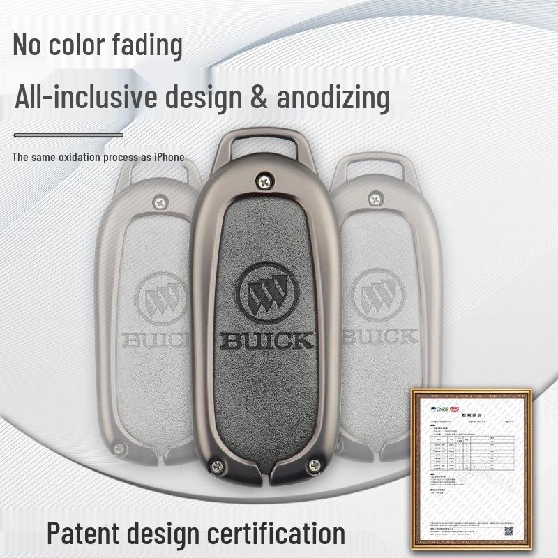 Buick Key Cover: Compatible with Envision, Regal, LaCrosse, Excelle, Verano, Enclave & GL8.
