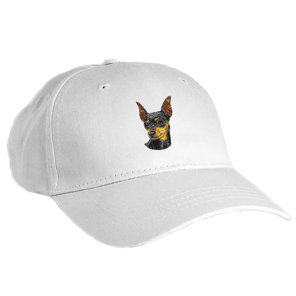 Miniaturpinscher - hundförmiger Aufnäher, gestickter Aufnäher, einzigartige Dekoration für Art-Dog Rucksack