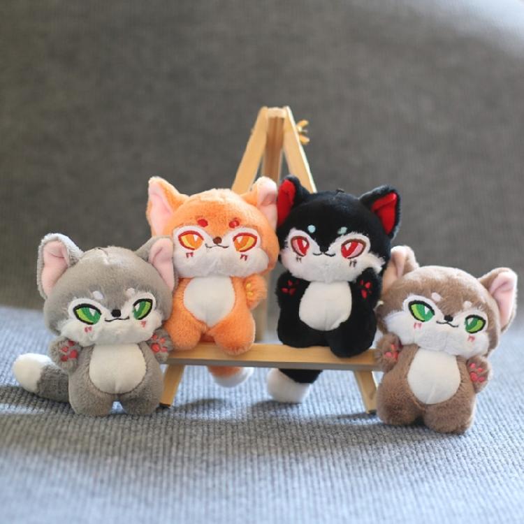Bag Charm Plush Keychain Plush Material Backpack Pendant Suitable for Bags Keys