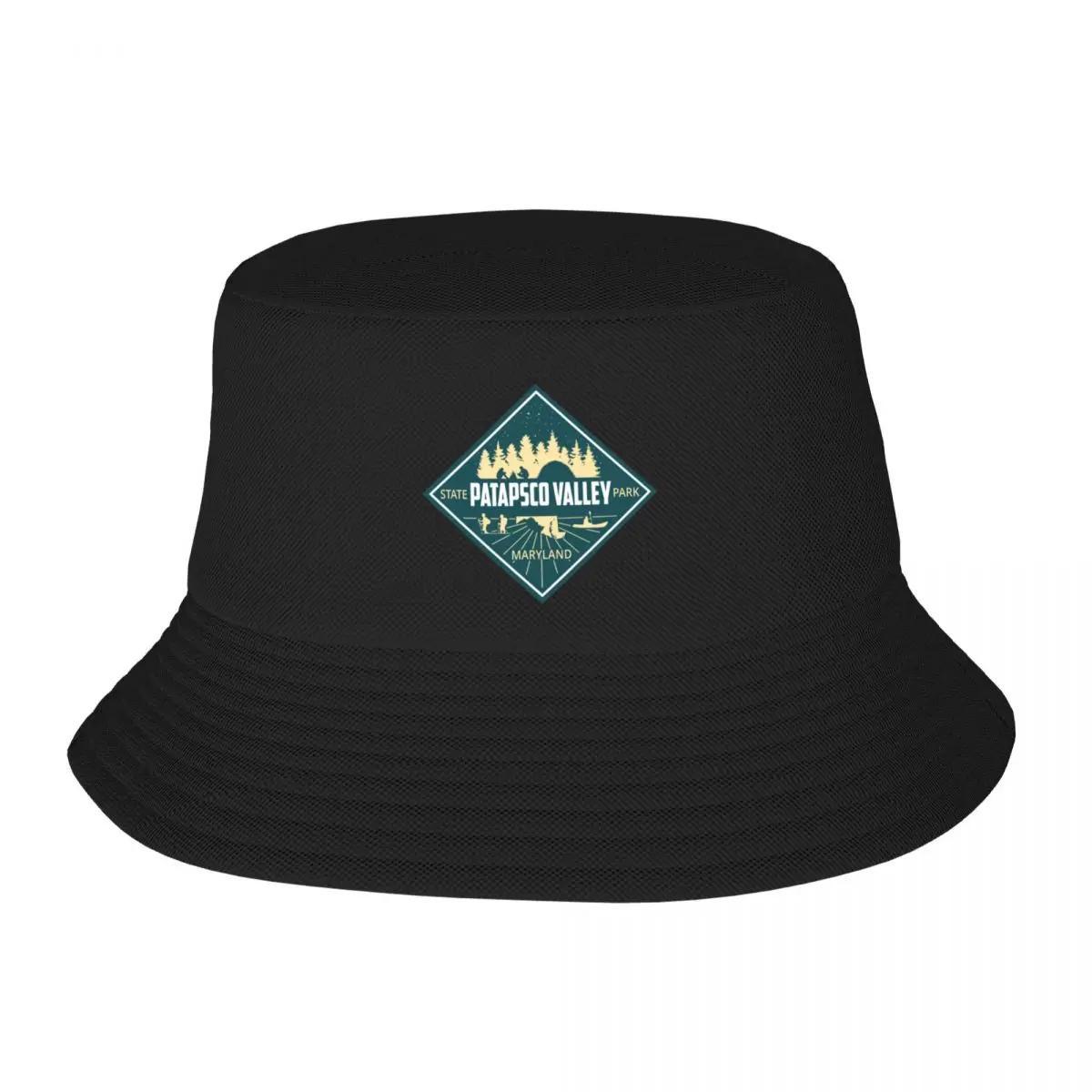 New Patapsco Valley State Park Diamond Logo Bucket Hat Beach Hat Dropshipping Dad Hat Womens Unisexs
