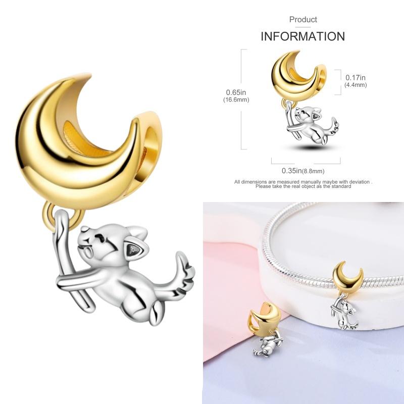 Anhänger Kupfer Original Armbänder Katze Hund Haus Haustier Anhänger Perlen Fein DIY Schmuckherstellung Frauen Geburtstagsgeschenke