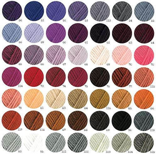 Richmore Percent Yarn, Medium Weight, Col. 22, Light Blue, 40g, Approx. 120m, Pack of 10, 017