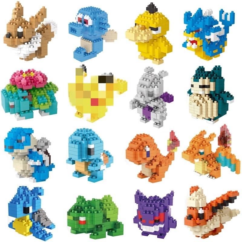

WYX Pokemon Pikachu Series Diamond Building Block Lego Toy Подарок на день рождения