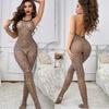 Hot Sexy Leopard Print Bodysuit Woman Sexy Lingerie Fishnet Bodystockings Erotic Dress Fancy Underwear Porn Cosplay Costume New