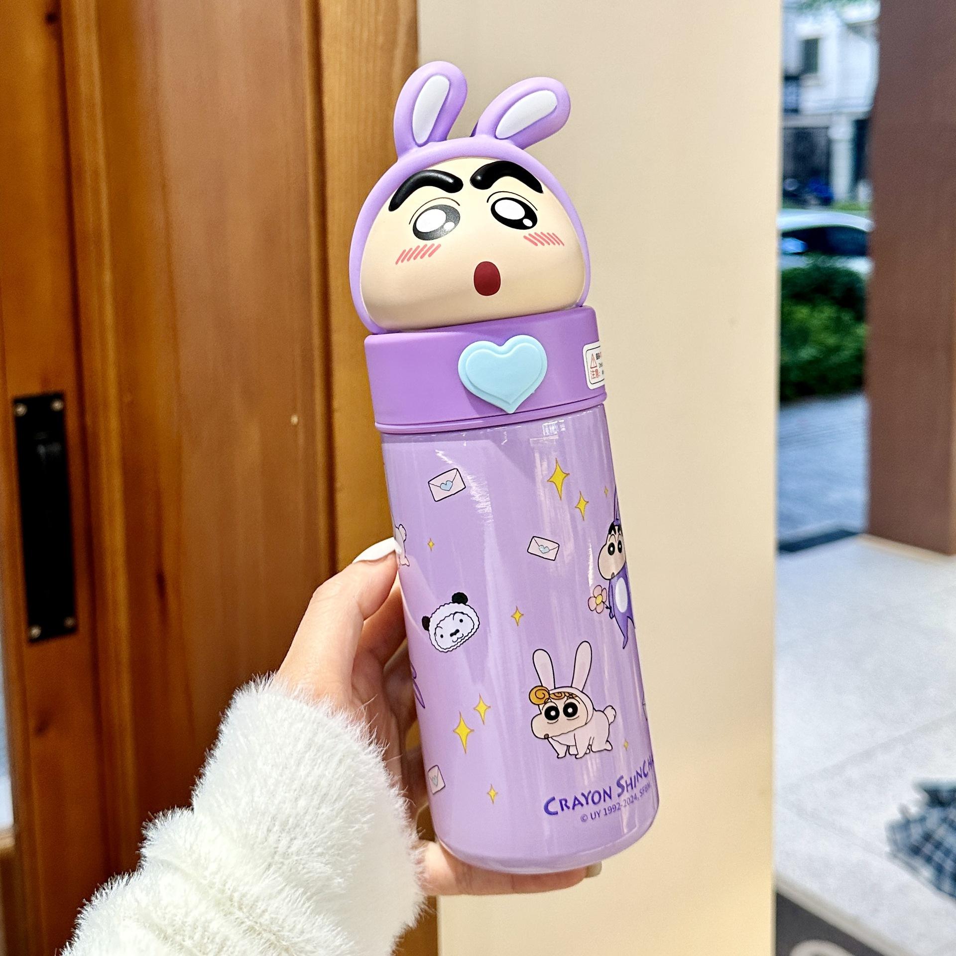 

Crayon Small New Doll Термос Чашка Портативная Скрытая Ручка Креативный Милый Подарочный Кубок 350ml