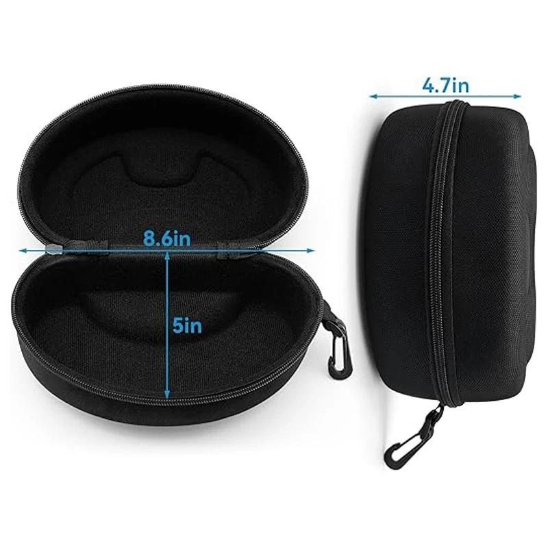 Hard EVA Ski Goggle Case Portable Protective Storage Box Waterproof Shockproof Shell for Snowboard Eyewear Travel Carrying Case