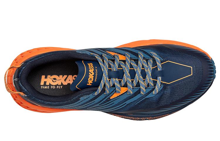 HOKA One One Speedgoat 4 Real Teal Persimmon Orange 1106525-RTPO