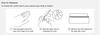 Huitan Fashion 2Pcs/Set Women Rings with Dazzling Cubic Zirconia Romantic Teardrop CZ Ring Wedding Engage Party Lady's Jewelry
