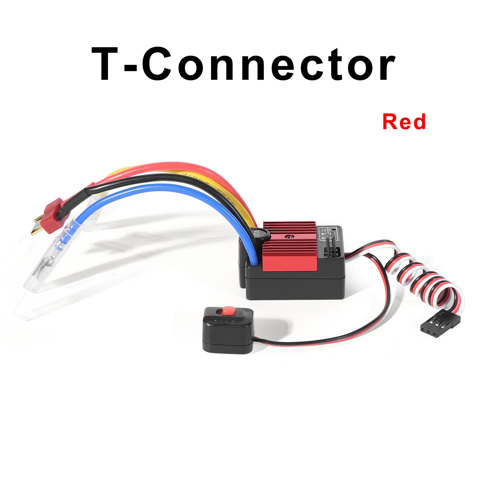 

HG 1060 RTR 60A ESC Brushed Electronic Speed Controller for 1/10 Tamiya Redcat Traxxas Wltoys 12428 RC Car 540 550 Brushed Motor