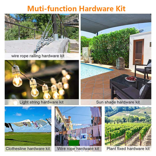 2mm/3mm/4mm/5mm/6mm/8mm/10mm Diameter 304 Stainless Steel Aircraft Wire Rope, Military Spec, for Lubrication, Vehicle Towing, and Lifting, Strong Wire