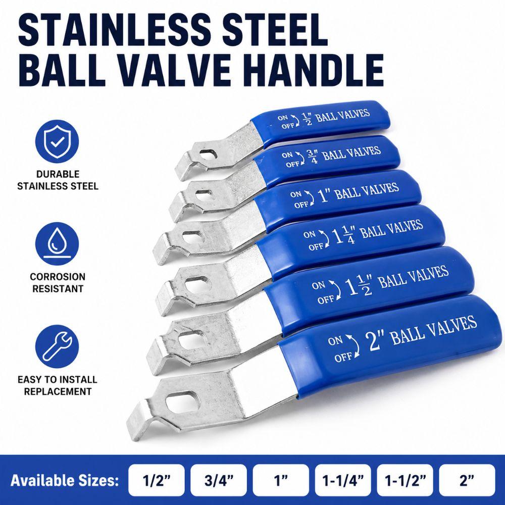 Lever Handle Ball Valve Handle DN15-50 Water Pipe Wrench Valve Accessories Lever Valve Handle
