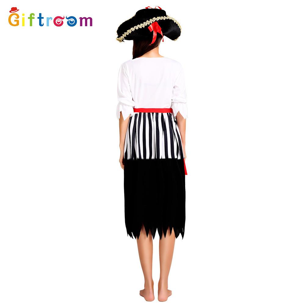 Elegant And Alluring Womens Pirate Costume Dress Perfect For Halloween And Costume Events