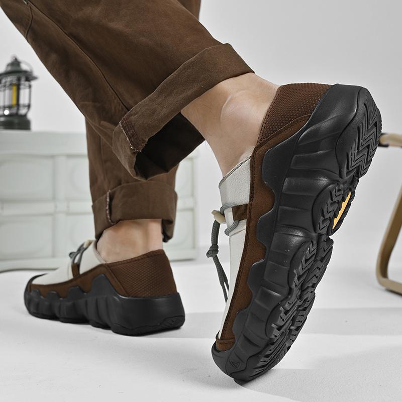 Fashion Men's Casual Sneakers Waterproof Hiking Shoes