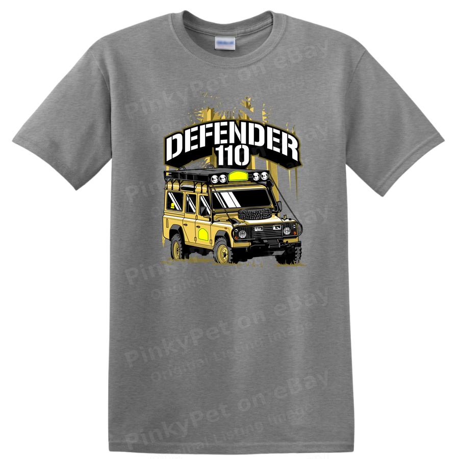 Defender 110 Off-Road Vehicle Graphic Adventure T Shirt Cool Vintage Tee