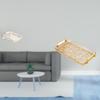 Breakfast Fruit Vanity Tray for Cafe Cafeteria And Dining Room Jewelry Storage with Handle Home