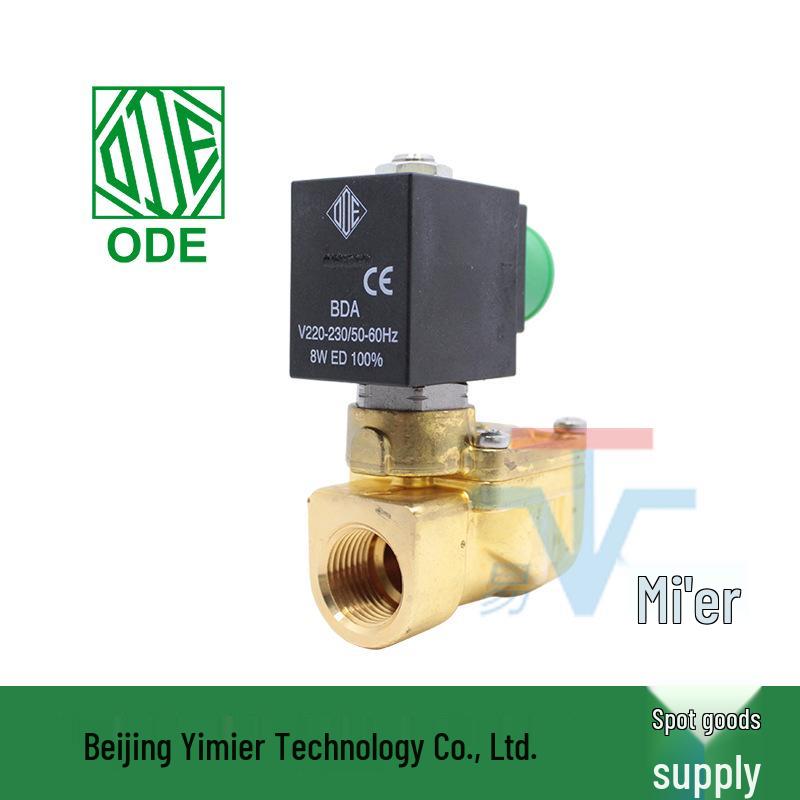 Italy ODE 21WA4Z0V130 220V Normally Open Pilot-Operated Two-Way Solenoid Valve