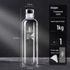 ZISIZ Sealed Glass Wine Bottle