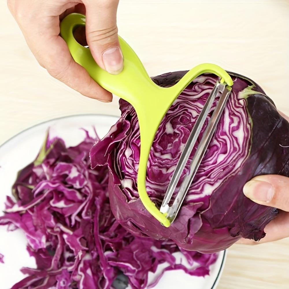 1pc, Multifunctional Stainless Steel Fruit and Vegetable Peeler and Grater - Perfect for Potatoes, Cabbage, Melons, and More