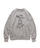 ABNORMALTHING Pssst Crewneck Dark Grey