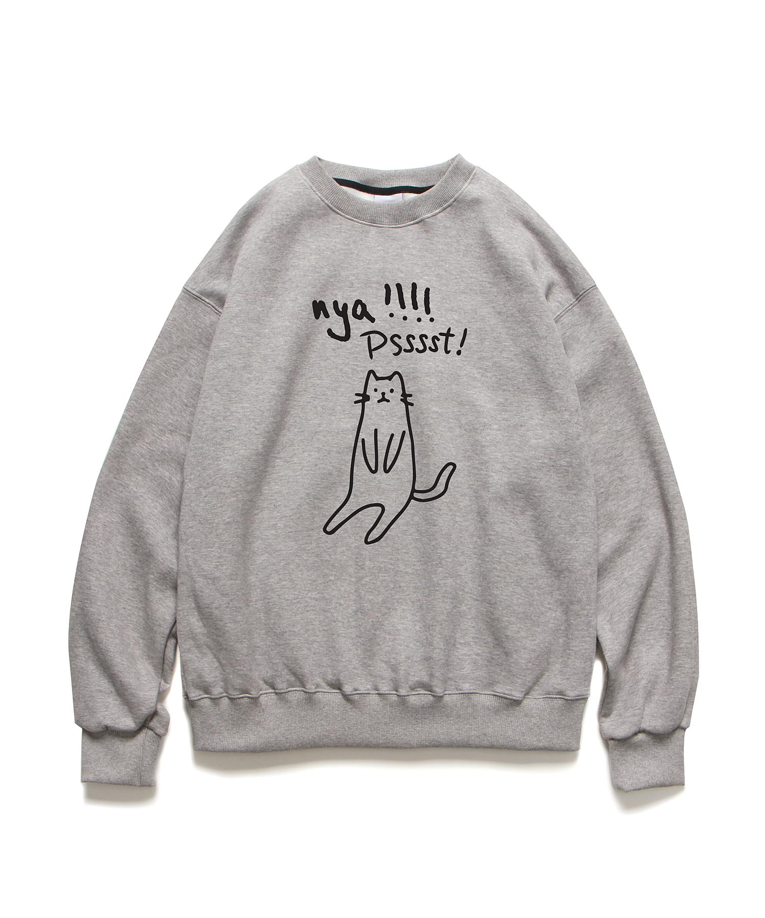 Appnol Mersing Pssst Crewneck Grey (Pssst Crewneck Grey) M