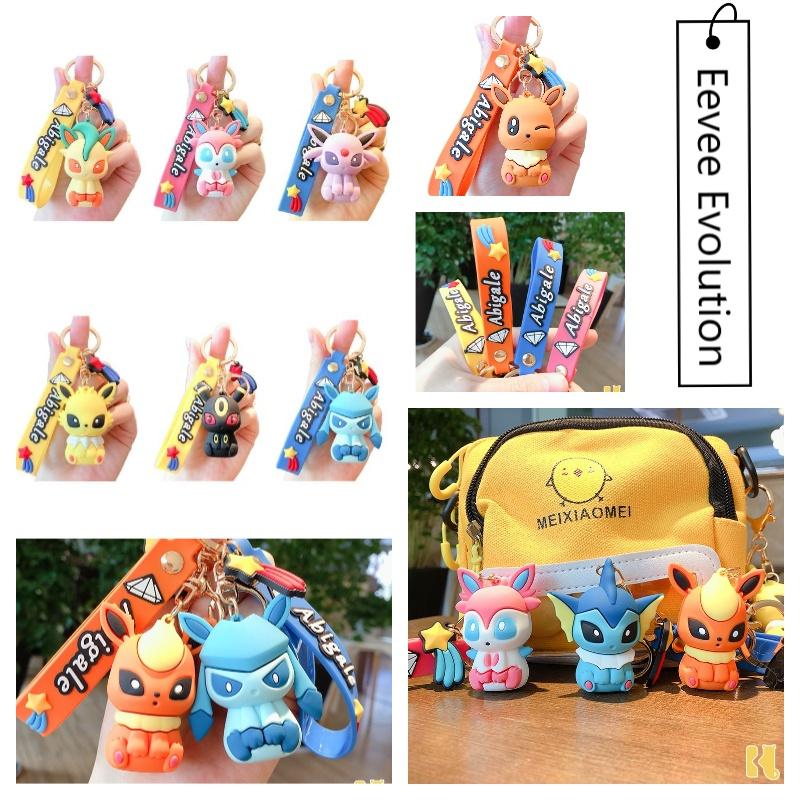 Cute Pikachu Cartoon Keychain Creative Couple Gift For Cars And Bags Jg-y082