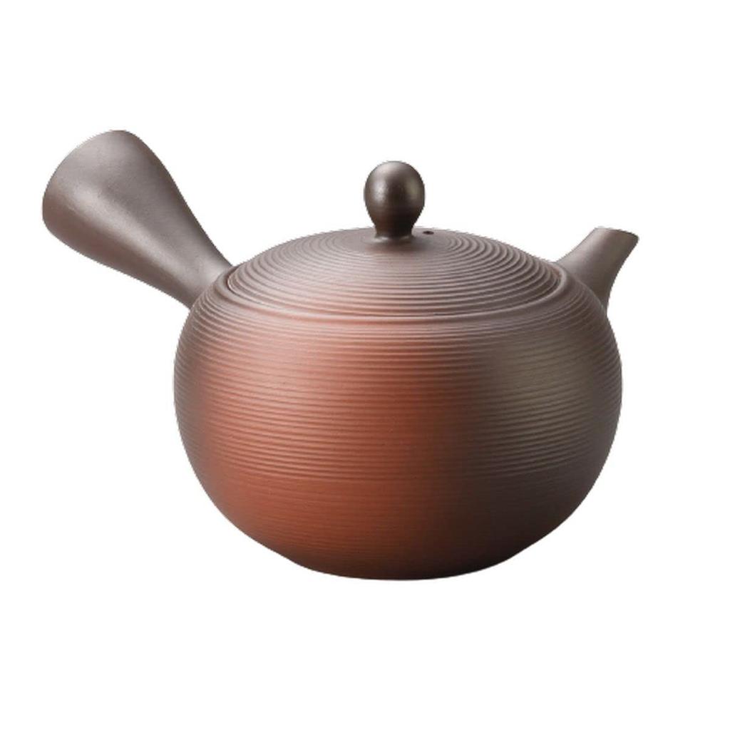 J-Kitchens Teapot, Made in Japan, Capacity (approx. 350cc), Ceramic Tea Strainer/Ceramesh, Model Number 78823, Tokoname Ware, Japanese Style