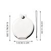 Pocket Magnifying Glass Portable Jewelers Magnifier With Lanyard 3 Magnification Senior Vision Aid Foldable Reading Tool For