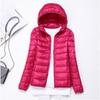 Arrivals Women Fashion Short Ultralight Thin Packable Puffer Jackets Female Sweet Style Korean Down Coats