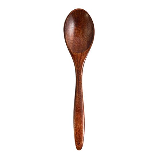 Fine Workmanship Multi-purpose Wooden Spoon Great Handmade Cooking Stirring with Ergonomic Handle