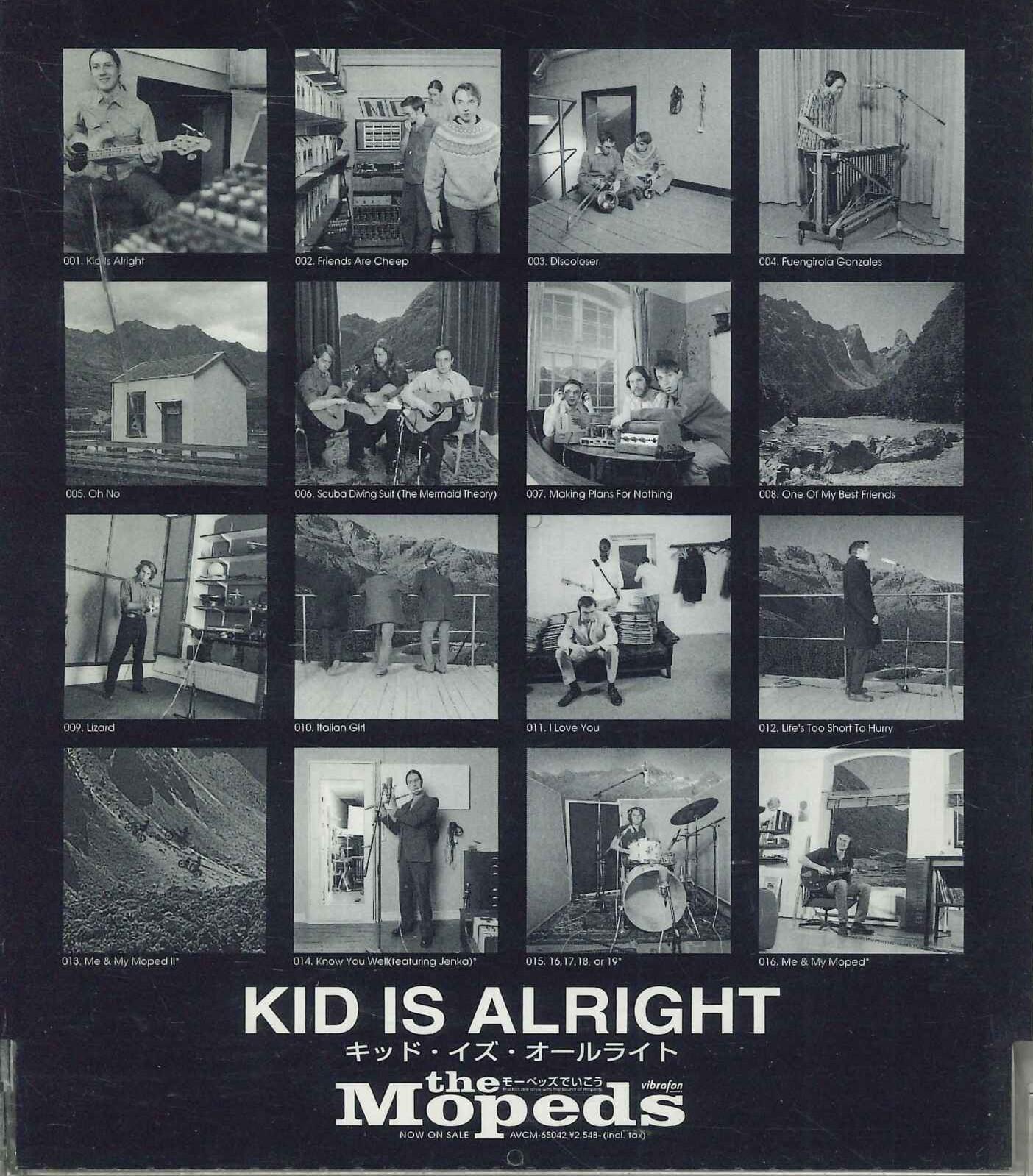 

CD MOPEDS - Kids Is Alright AVCS10122 AVEX Japan Rock Used