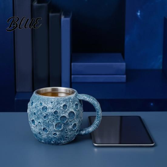 Izolowany termicznie kubek do picia 300 ml Kubek do kawy 3D Planeta z wkładką ze stali nierdzewnej Realistyczny relief Układu Słonecznego Woda Miłośnik Astronomii
