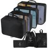 Travel Pouch 7-Piece Set Storage Packing Cube Organizer Clothing Overseas Hospital Convenience Small Item Holder Large Capacity Ultra Lightweight