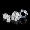 10/50pcs Acrylic Transparent Hexagon Nut M2.5 M3 M4 M5 M6 Clear Nylon Plastic Metric Hex Nuts Hardware
