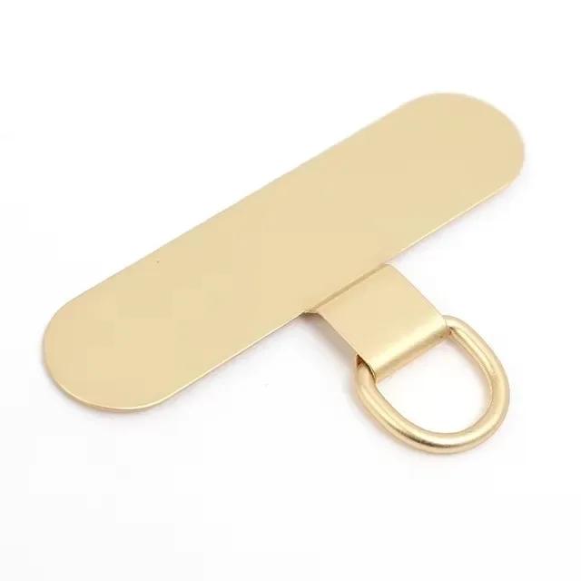 Detachable Stainless Steel Mobile Phone Lanyard Card Patch Anti-lost Strong Phone Strap Hang Cord Tabs for IPhone Samsung Xiaomi
