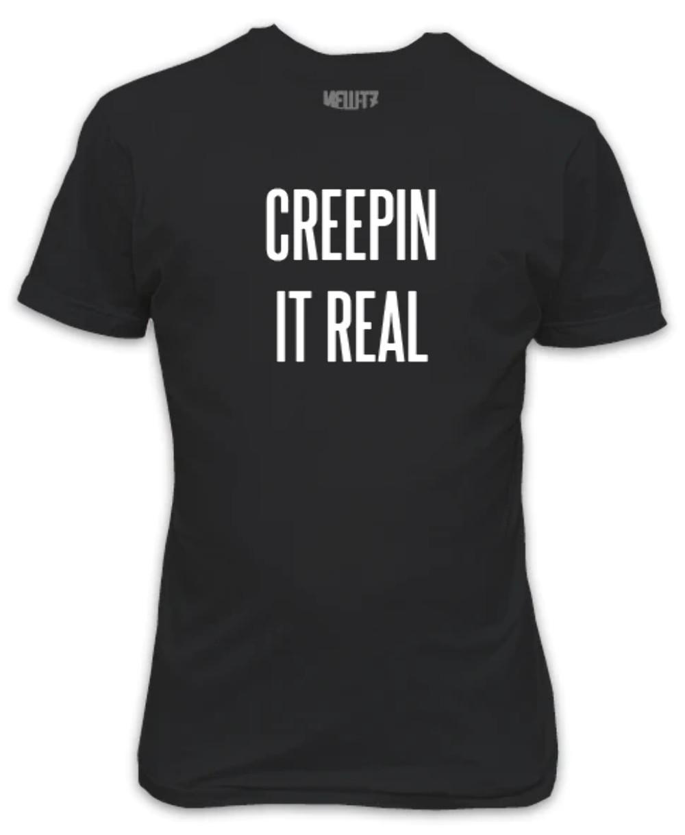 

Creepin it Real T-Shirt Halloween Costume XXL