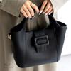 Vita Felice Tote Bag with Pochette for Women [VITAFELICE] 3-space 2-way Sib-80008p (black)