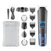 Original VGR 108 Multi-functional Hair Clipper 5-in-1 Rechargeable Shaving Nose Sideburns Electric Trimmer for Men Electric Digital Display LED Shaver