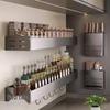 Bieying Wall-Mounted Spice & Knife Rack