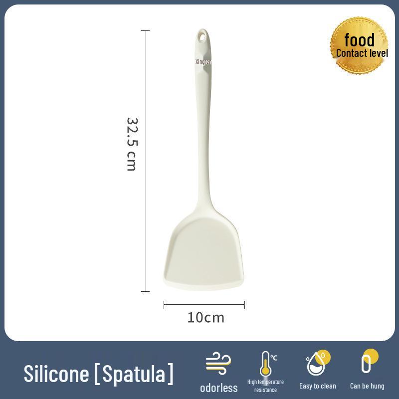 Vysoce teplotní potravinářská silikonová nepřilnavá wok špachtle