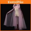 Nový Síťovaný Plášť Halloweenský Plášť S Kapucí Pro Unisex Cosplay A Kostýmové Večírky