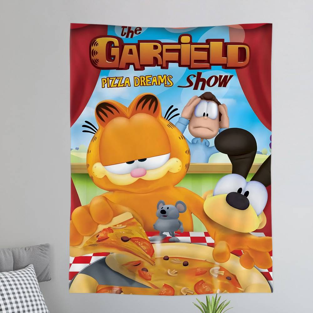 

The GGarfieldMovie DIY Wall Tapestry Hanging Tarot Hippie Wall Rugs Dorm Home Decor 74x94cm(29x37in)