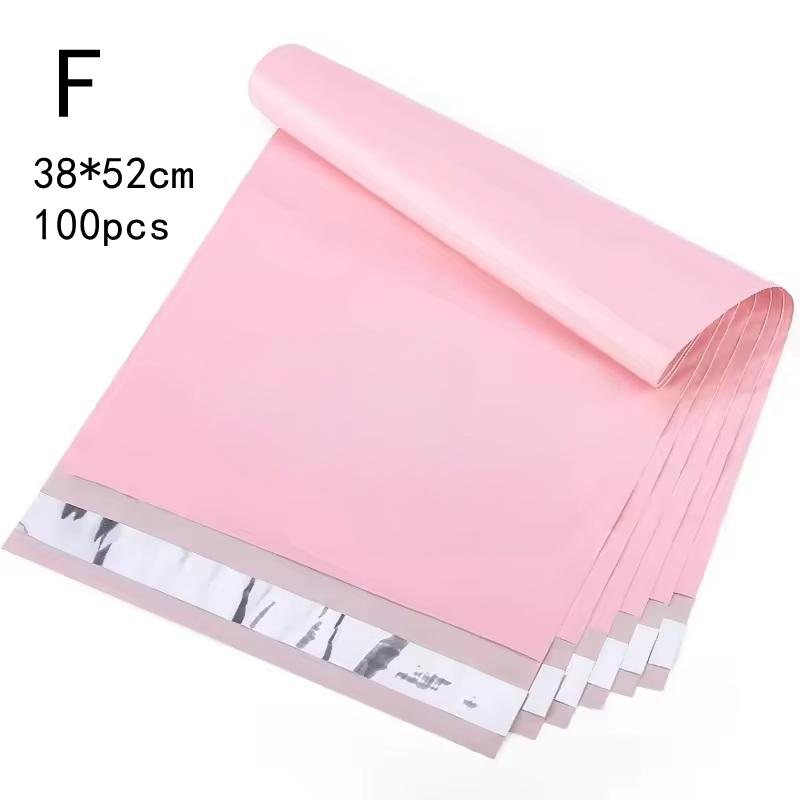 100Pcs Thick Pink Poly Bag Mailer Courier Shipping Bag Express Envelope Storage Mail Bag Self Seal Package Pouch Small Business