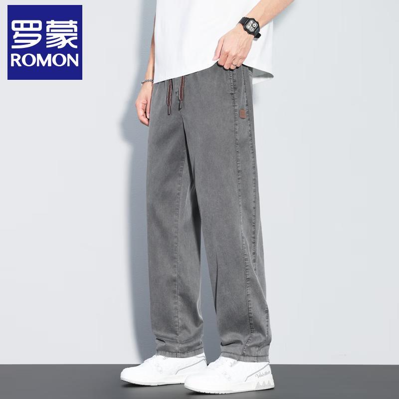 Romon Men s Casual Straight-Leg Pants 3XL