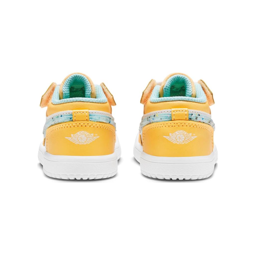 Jordan Air Jordan 1 Low Alt SE TD Slip Resistant Low Top Baby & Toddler Shoes Yellow White Infant And Toddler DX4388-800