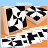 Black White Hidden Building Blocks Parent Child Interaction Spatial Cognize Toy