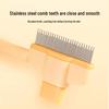 SEE KEAN Pink Cat Head Pet Grooming Pin Comb