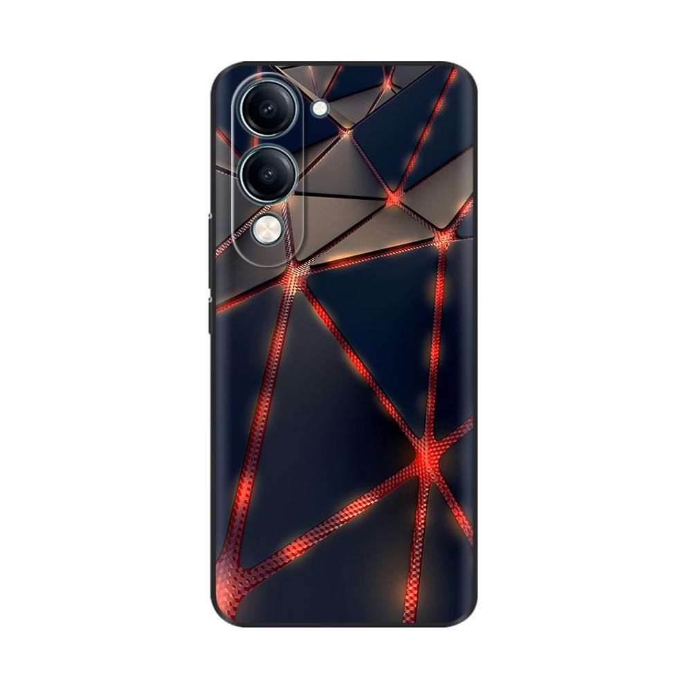 For Vivo Y19 Case 1915 Soft TPU Luxury Cute Silicone Case Bumper Back Phone Cover Coque For Vivo Y19s 2025 Cases V2419 Fundas