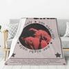 Custom Tv Girl Music Rock Pop Band Blankets Warm Flannel Throw Blanket for Bed Travel Rug Piece
